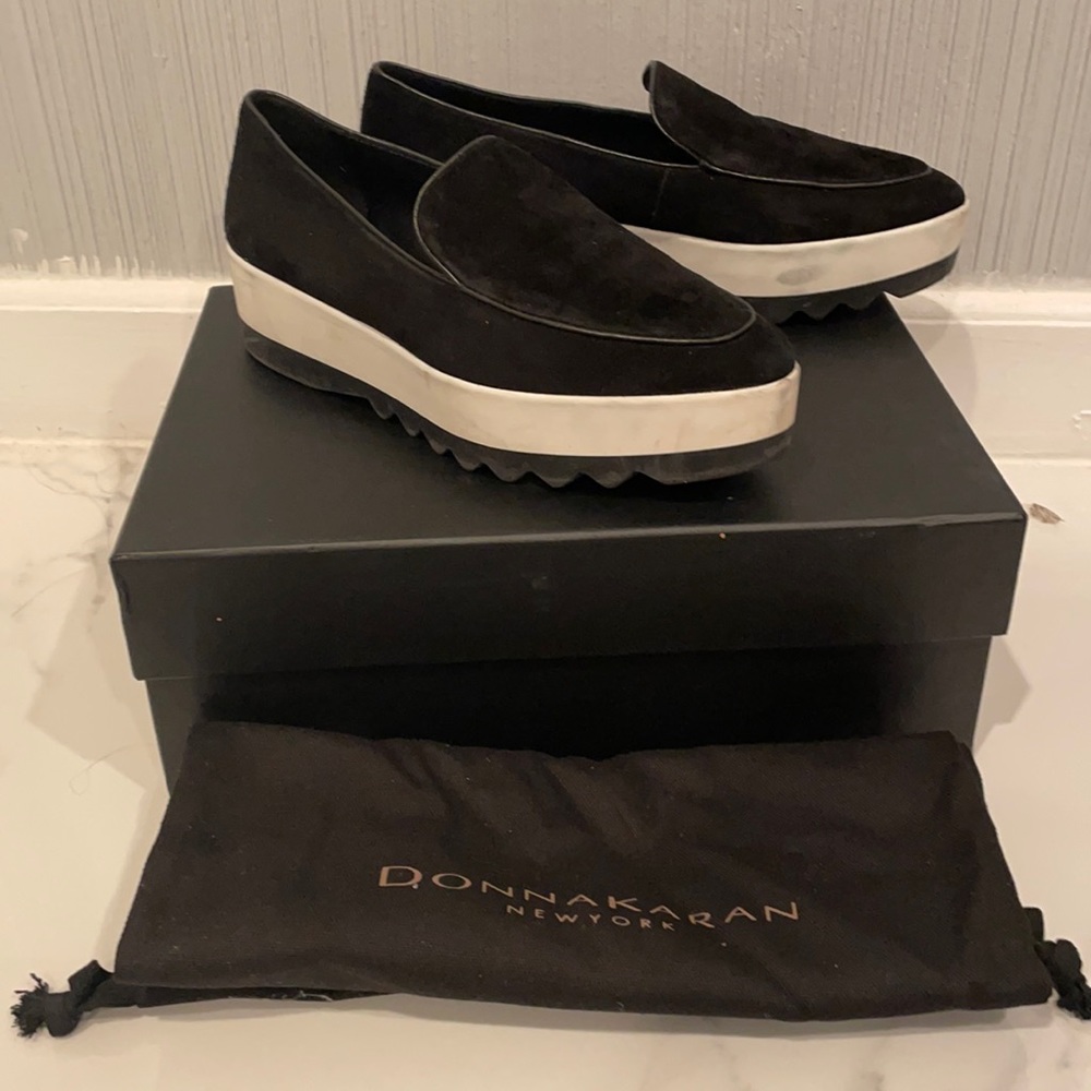 Donna Karan Platform Loafer